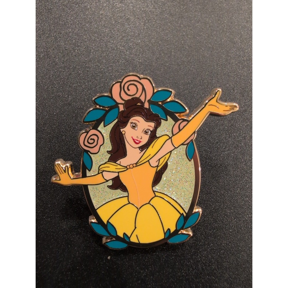 Disney Princess BELLE Beauty & The Beast Royal Portrait Blind Mystery Disney Pin